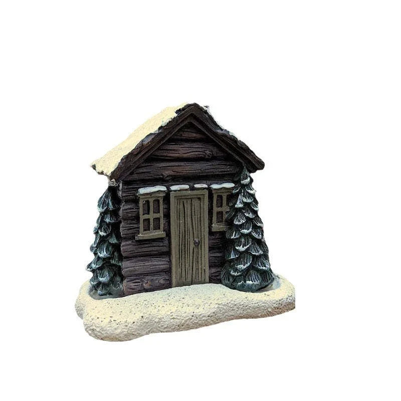 Rustic cottage-style incense burner with A-frame design, perfect for creating a cozy, fragrant atmosphere in your home