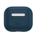 Baseus Super Thin Silica Gel Case For AirPods Pro - ultra thin 0.8mm silicone sleeve in blue and purple