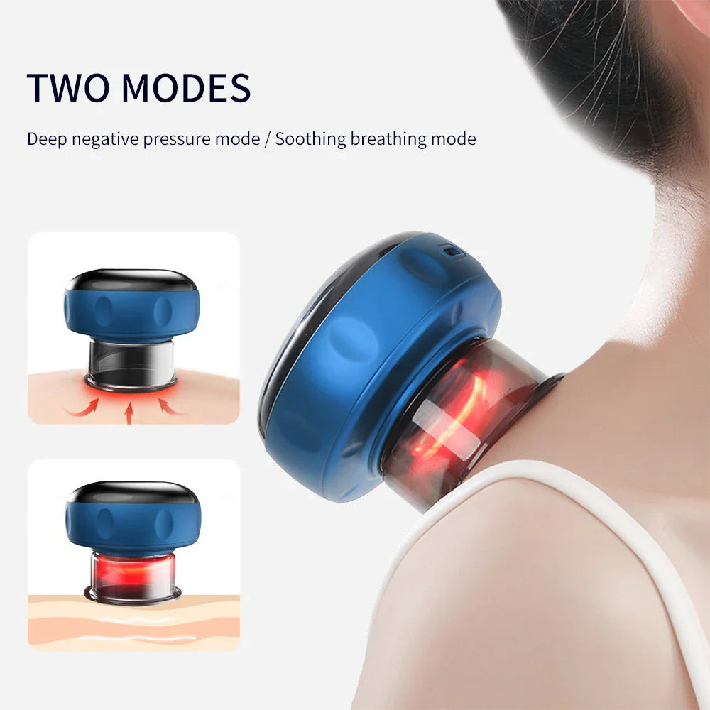 Dynamic Massage Therapy Massager with Powerful Suction, Heating, and Customizable Settings