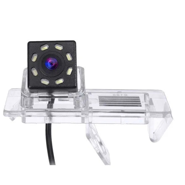 Nissan Marchi car rear view camera housing shell in transparent plastic measuring 73x32x11cm