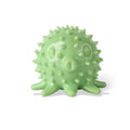 Eight-clawed octopus dog toy in blue made from TPR material for chewing and dental health