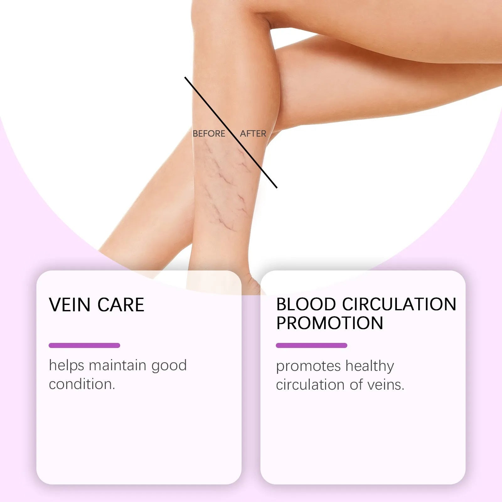 Leg nursing adhesive bandage with moxa leaf and ginger root formula