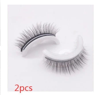 Captivating 3D layered mink-like false eyelashes for bold, voluminous eye makeup looks