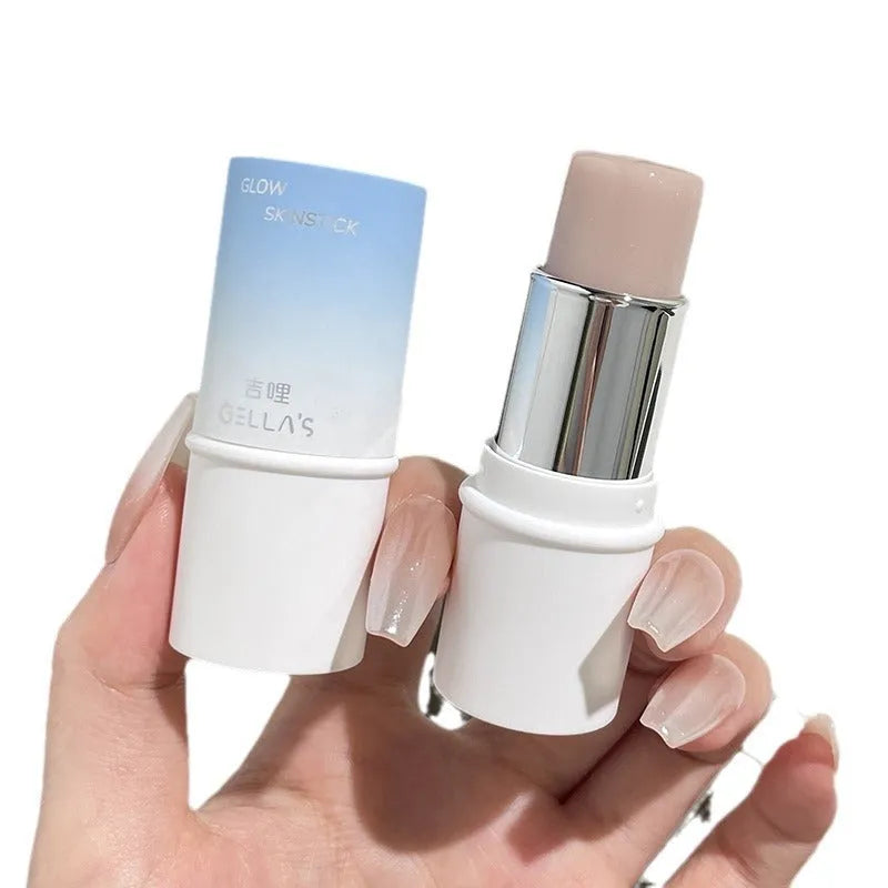 Highlighter makeup compact with 6g net content for facial highlighting in natural colour