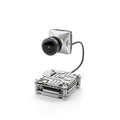 Caddx ADAPTS DJI FPV digital image transmission machine kit in silver with Polar Vista module and mounting hardware.