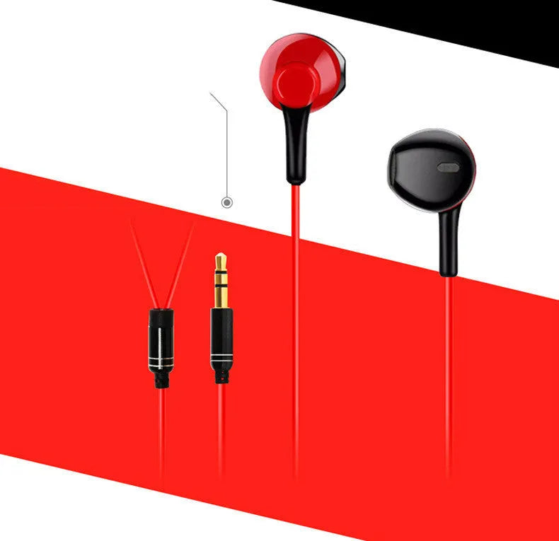 K-song white wired in-ear monitoring earphones with TPE cable and clip