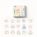 Account stickers with penguin cute design for financial bookkeeping organisation