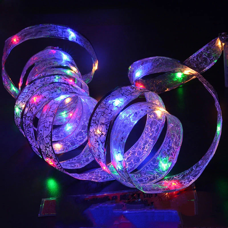 Fairy Garland LED Ball String Lights in blue, warm white, zhengbai, and color options