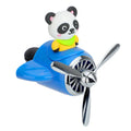 Cartoon aeroplane shaped car air outlet aromatherapy diffuser in choice of colours with fragrance pads