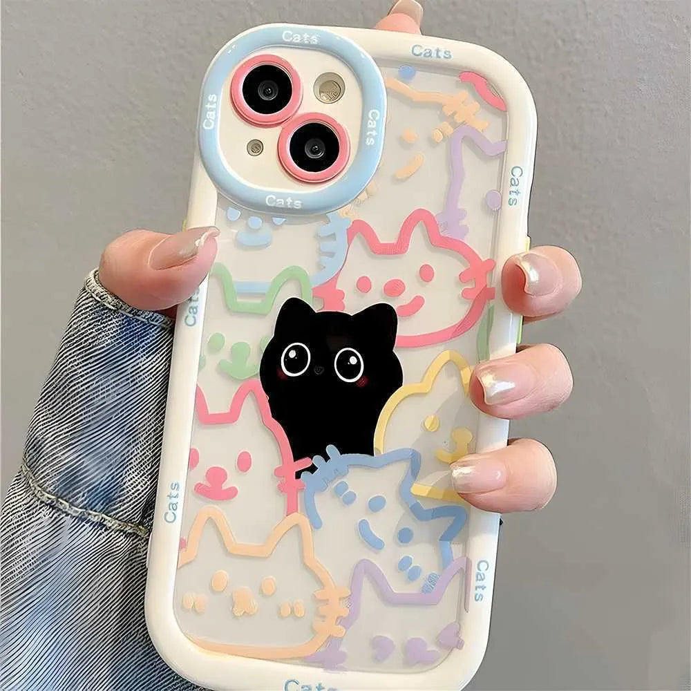 TPU shockproof phone case for iPhone in black, red, yellow, green, or other colours with sprayed finish DIY style