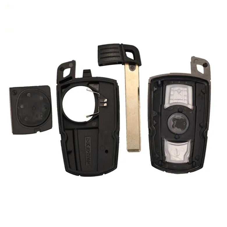 BMW CAS3 semi-intelligent remote car key with 3 buttons and metal-plastic construction