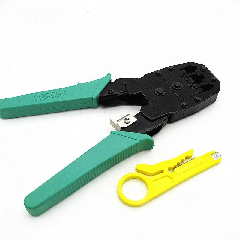 SZ-315 multifunctional network cable crimping pliers with rubber handle for RJ45 and phone wire termination