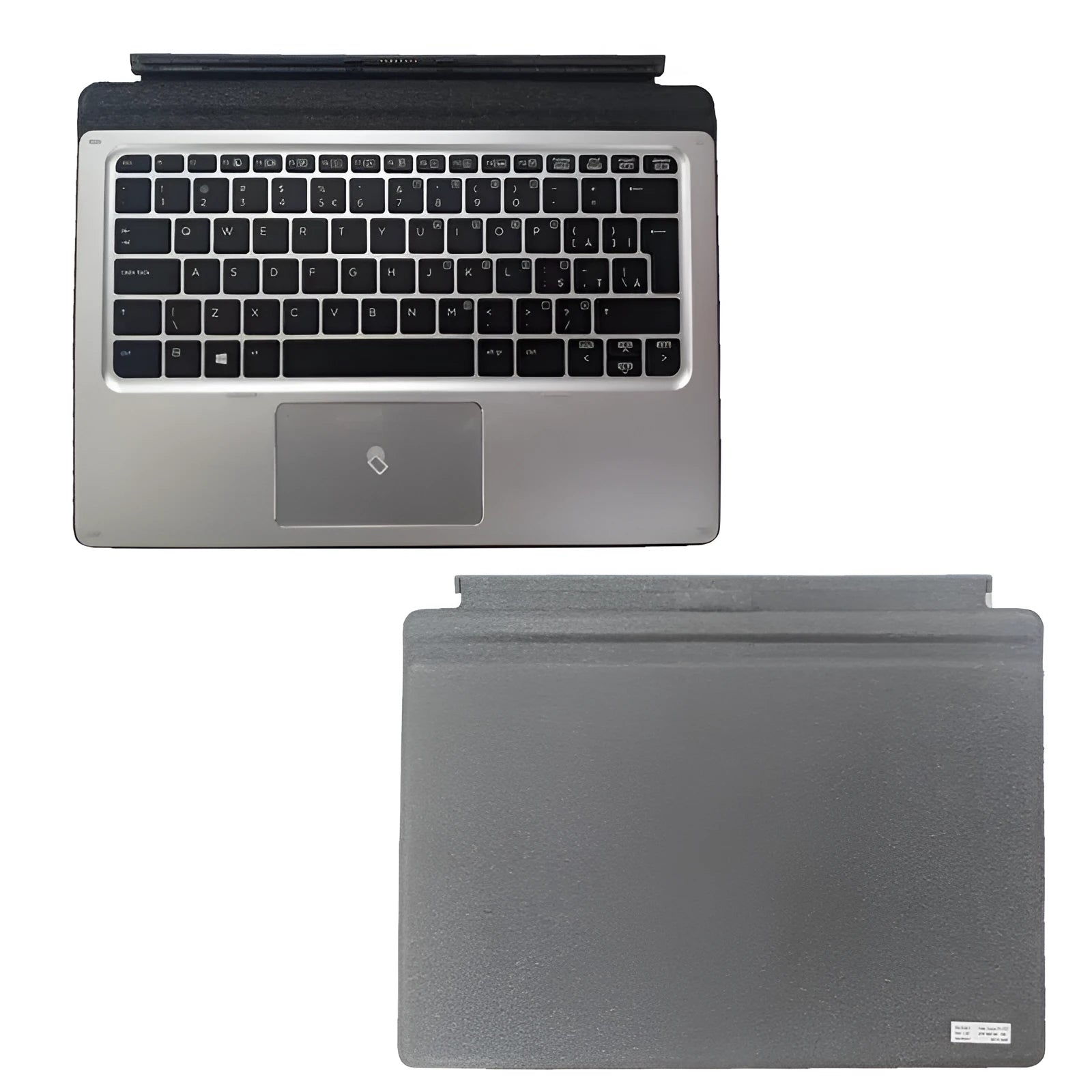 Elite and Pro series wireless keyboard with multimedia keys and PS/2 port on a desk.