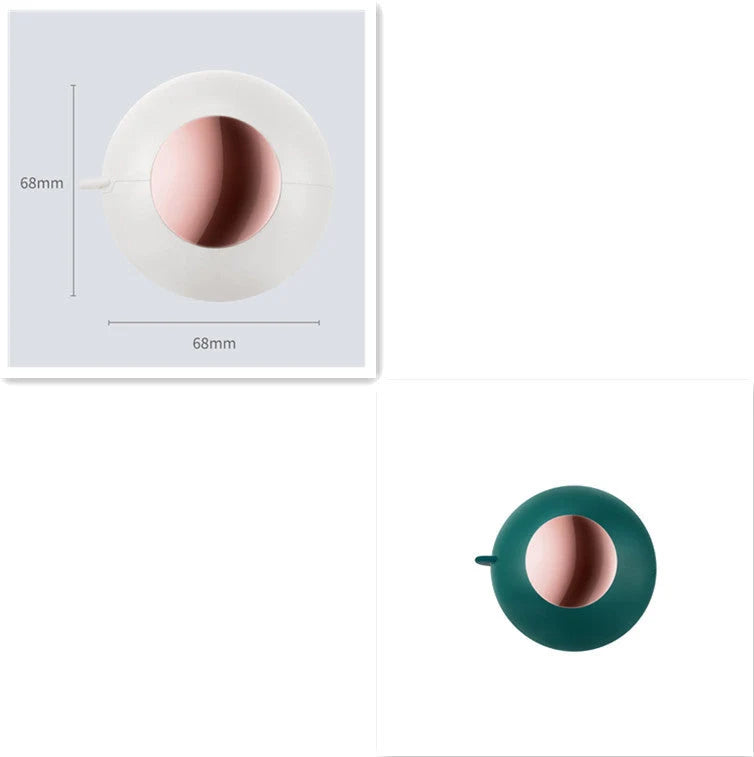 Reusable gel lint roller for pet hair removal, washable and sustainable