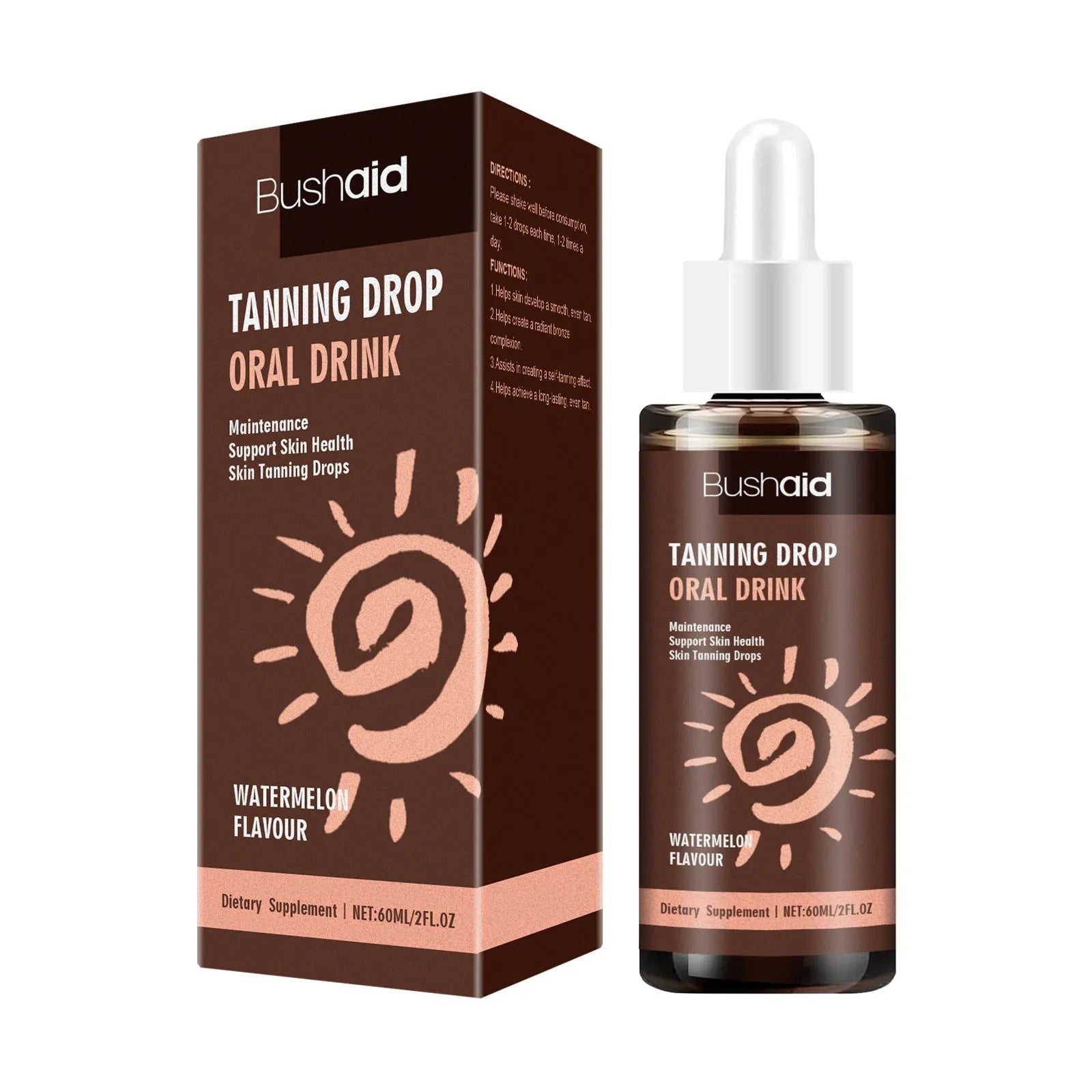60ml sun protection essence lotion bottle for face and body UV protection