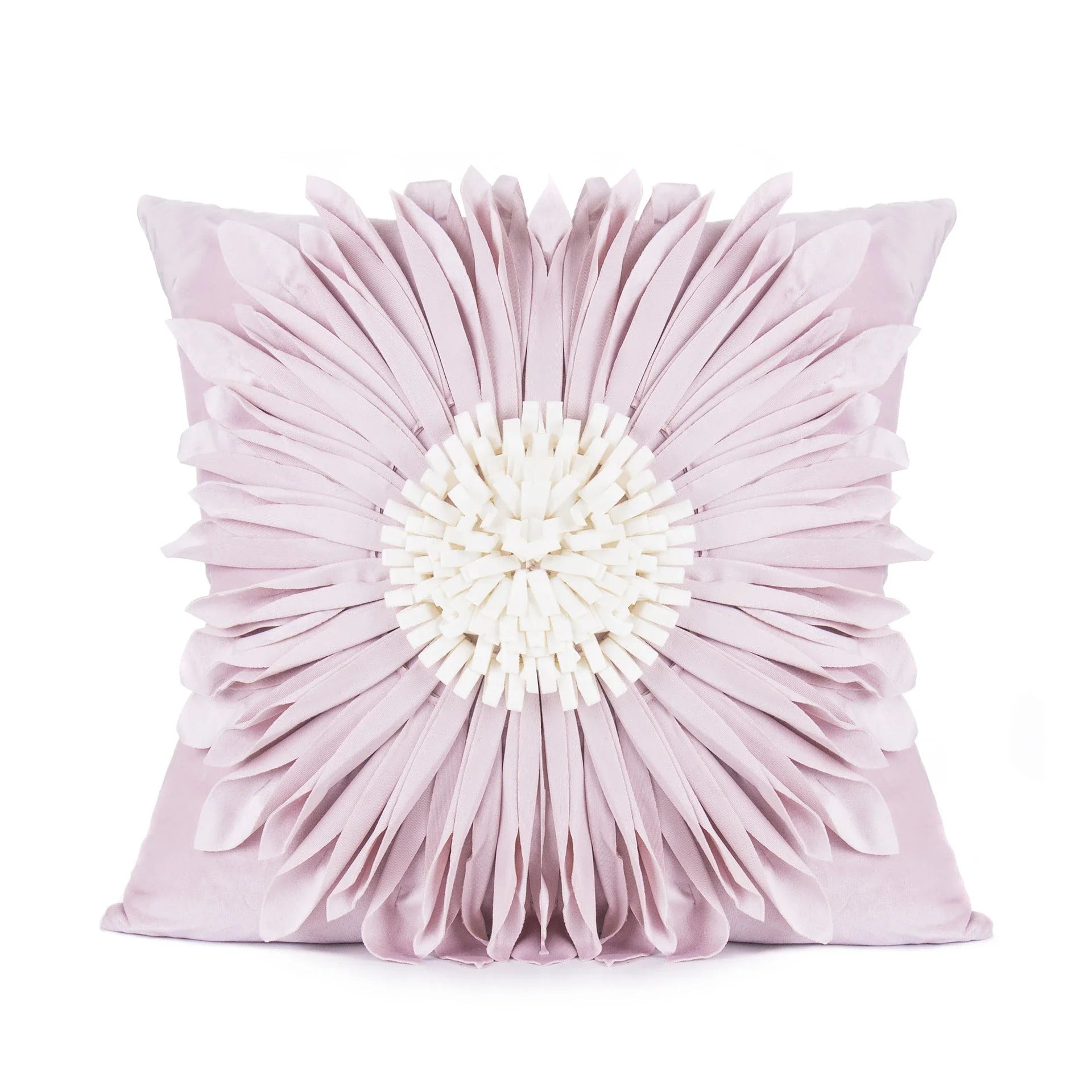 Luxurious velvet throw cushions with elegant 3D chrysanthemum embroidery, available in a range of sophisticated colours.