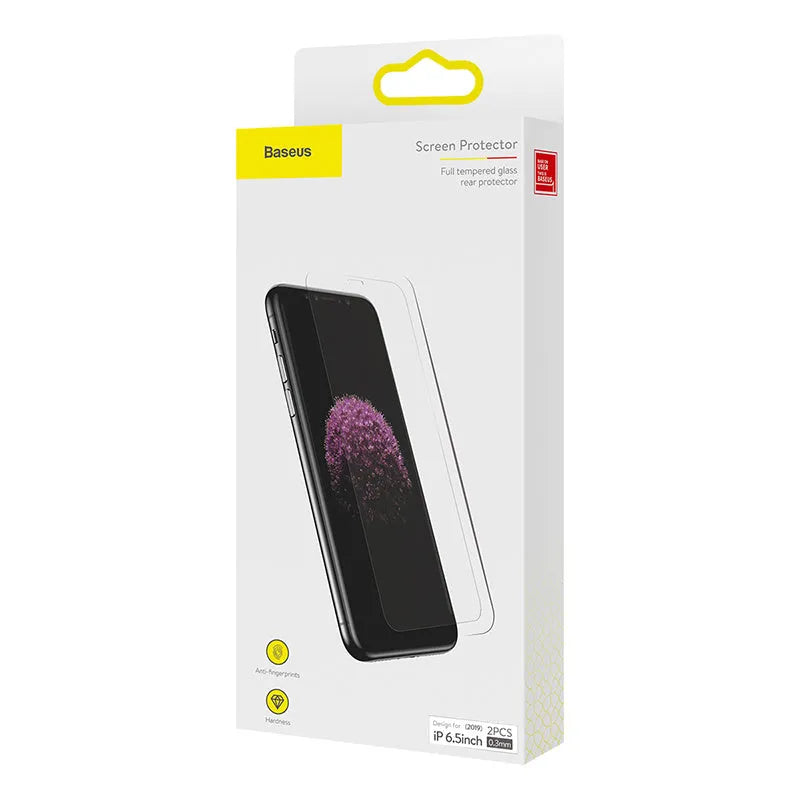 0.3mm full glass tempered film screen protector for iPhone X XS 11 Pro 5.8 inch transparent black edge