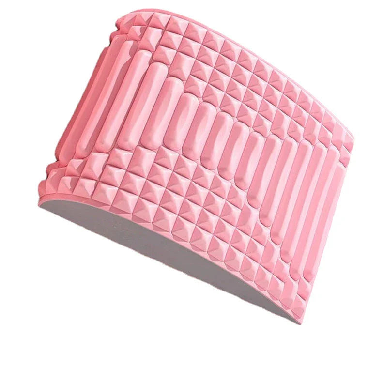 Premium back stretcher pillow for neck and lumbar support, relieving pain and improving posture.