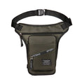 Men's waterproof nylon crossbody leg bag for cycling and outdoor sports in multiple colour options