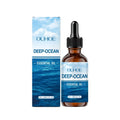 30ml glass bottle of Deep-Ocean Essential Oil with a plant-based ingredient label