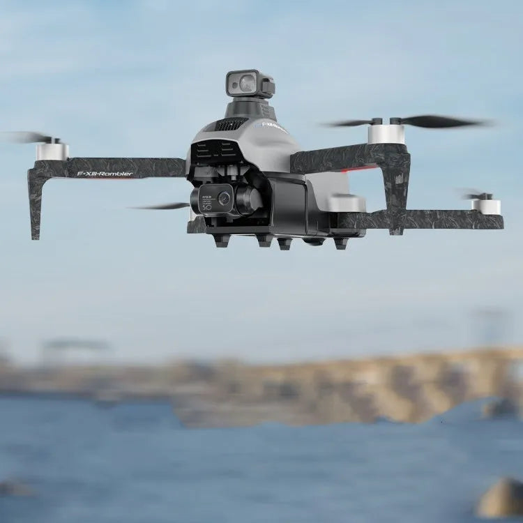 White brushless obstacle avoidance folding quadcopter drone with 4K camera