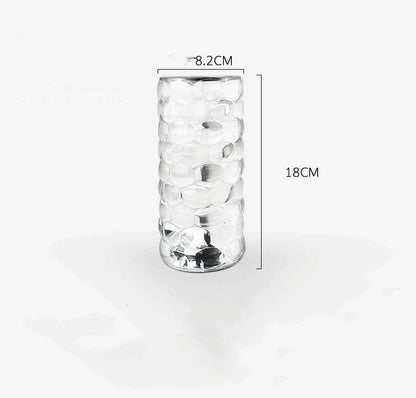 Crystal table lamp with teardrop shape and 16-color touch control for home decor