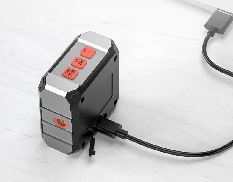 Flagship laser infrared inclinometer with digital display and alloy casing for professional woodworking and engineering.