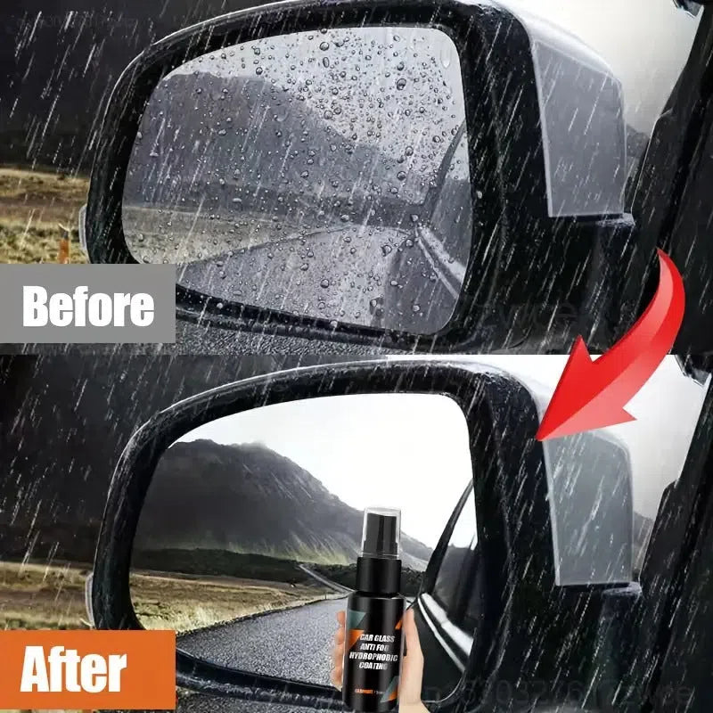 Water repellent spray anti rain coating for car glass 100ml bottle glass antifogging agent rainproof
