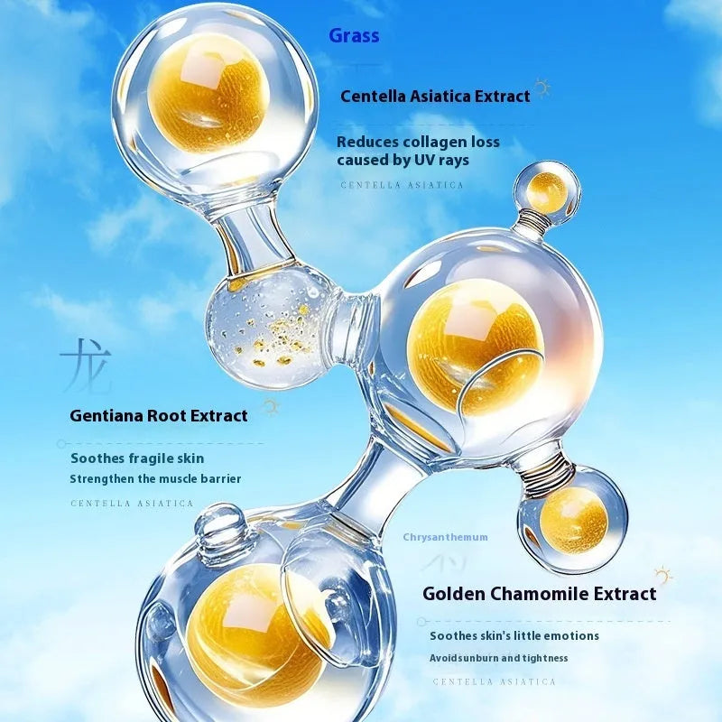 Crystal Sunscreen Spray SPF50 in 90ml bottle for UVA and UVB protection