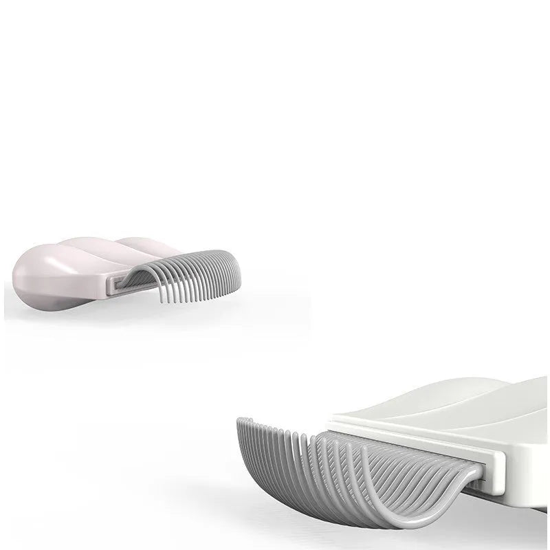 Paw Soft deshedding brush grooming tool for pets in blue, pink or white colour