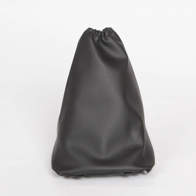 Black leather dust cover for Toyota Corolla gear shift lever