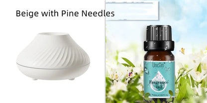 Volcanic Flame Aroma Diffuser with 7 colour LED options and 130ml capacity