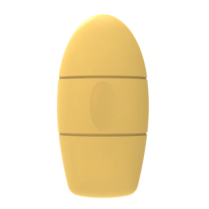 Pink silicone ice face roller mould for cooling massages, reducing pores and dark circles, compact 10-15cm design