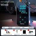 ST-9616C wireless portable car tyre pressure air pump with LCD screen display