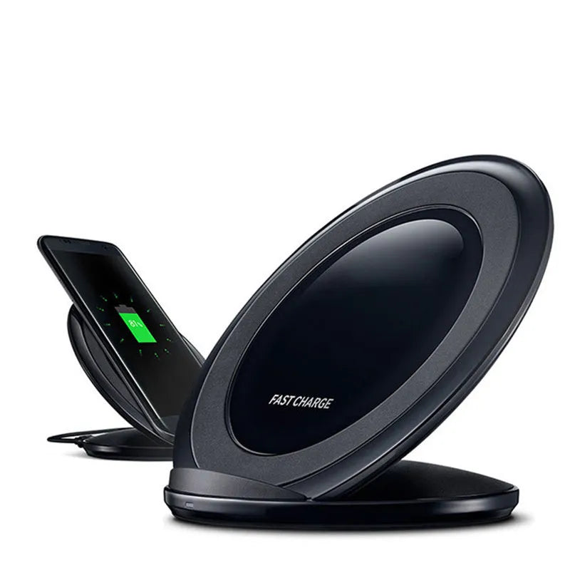 Qi wireless fast charger for Samsung Galaxy Note Edge with USB connection port