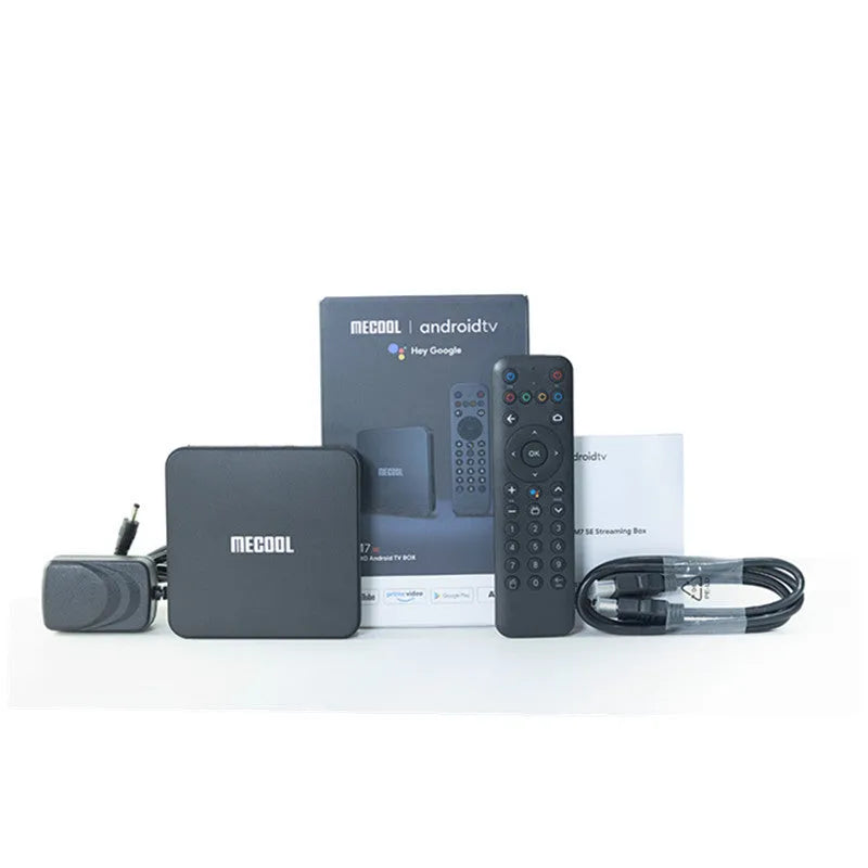KM7 SE Android 11 set-top box with 2GB RAM 32GB storage and WiFi HDMI output