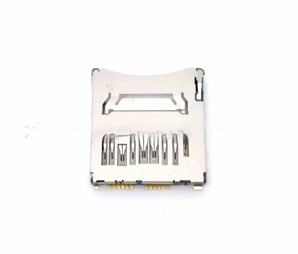 Alloy camera memory card slot replacement part showing high foot and low foot height options