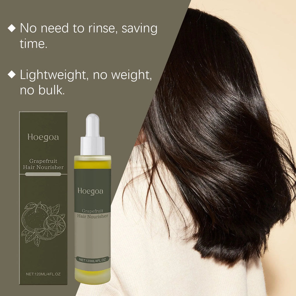 120ml Grapefruit Hair Conditioner bottle with botanical oil and vitamin E formula.