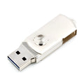 ATMEGA32U4 USB development board measuring 50mm by 16mm