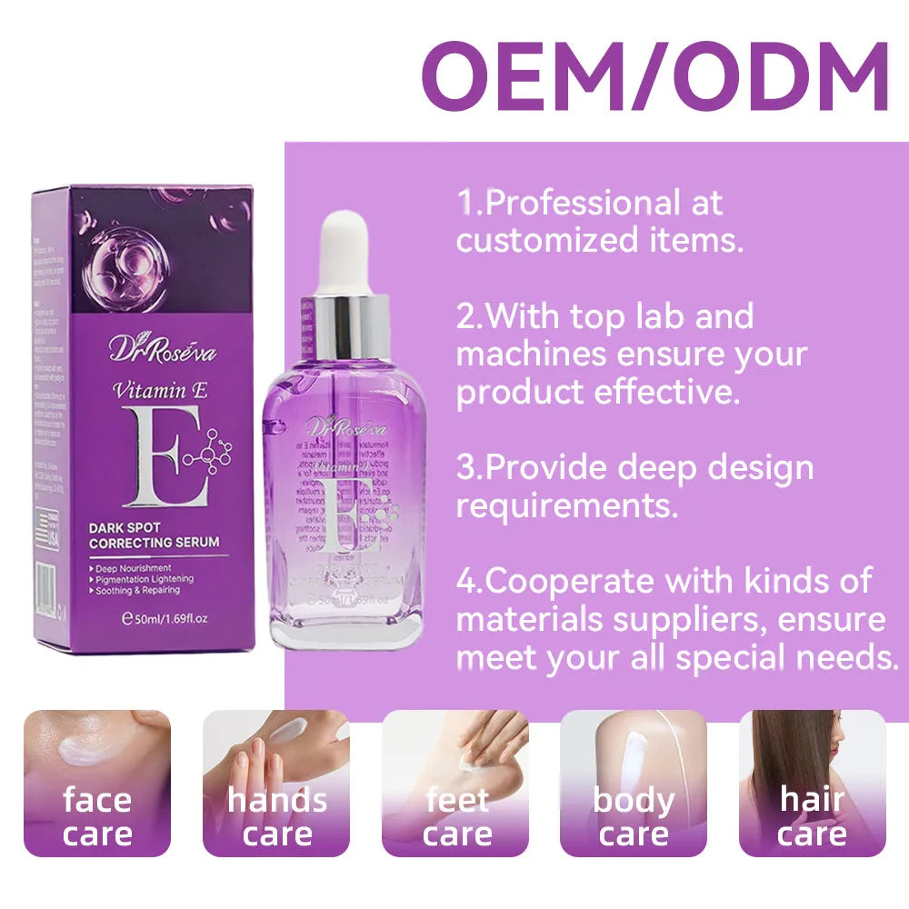 DR.ROSEVA Collagen Repair Facial Serum 50ml in bottle packaging with organic retinol formula