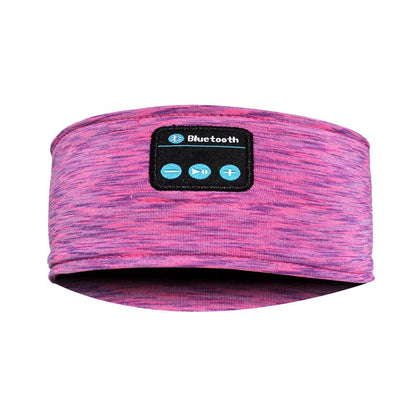 Wireless eye mask with Bluetooth headset in pink, black, grey, rose red, and lake blue options