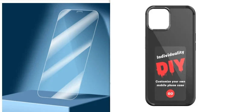 Customizable E-Ink Phone Case with Unlimited Image Projection