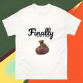 White summer loose short sleeves t-shirt round neck polyester casual top for men and women