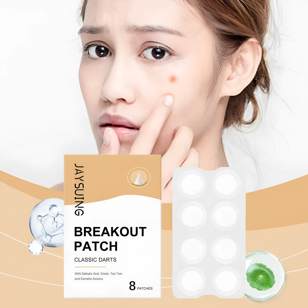 Acne patches with tea tree oil and centella extract in pack of 8 hydrocolloid patches
