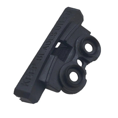 Black POM electric clipper accessories with oil head shear parts for enhanced performance