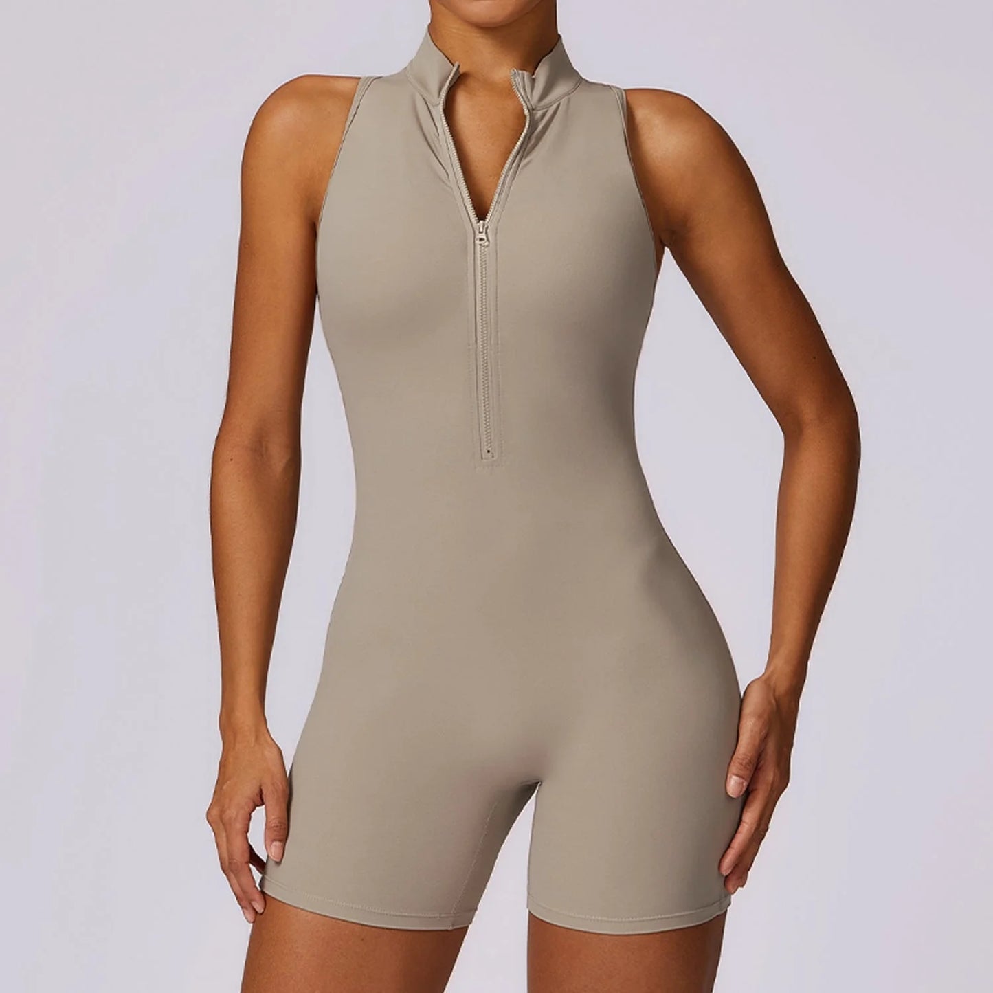 Women's backless yoga jumpsuit in various colours, perfect for fitness and yoga