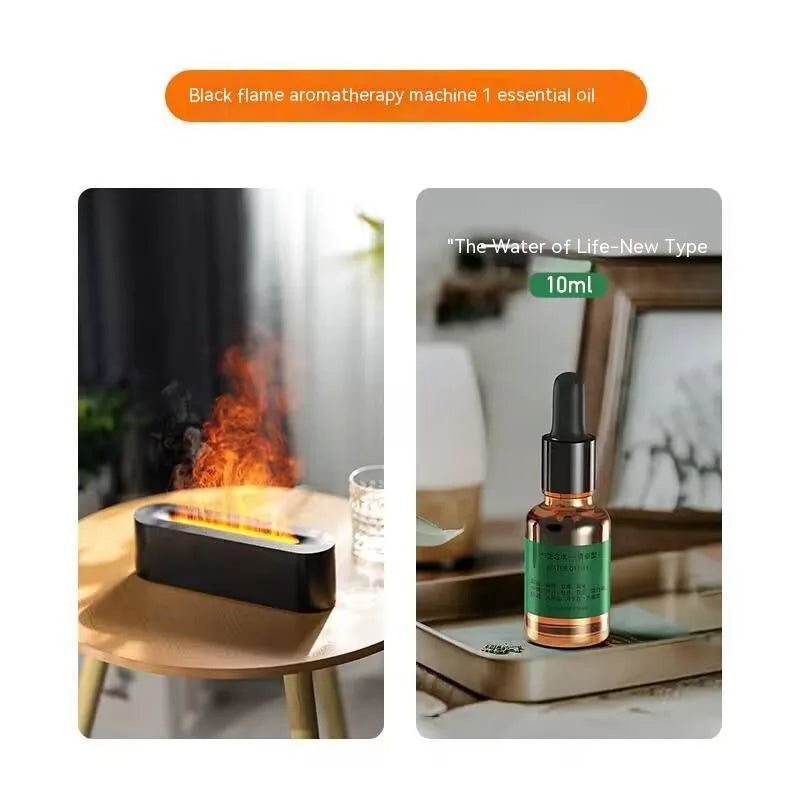 Mini USB aroma diffuser humidifier 120ml in Nordic style with remote control and essential oil
