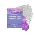 Collagen eye mask pack containing 12 pairs in individual bubble packaging for daily moisturising care