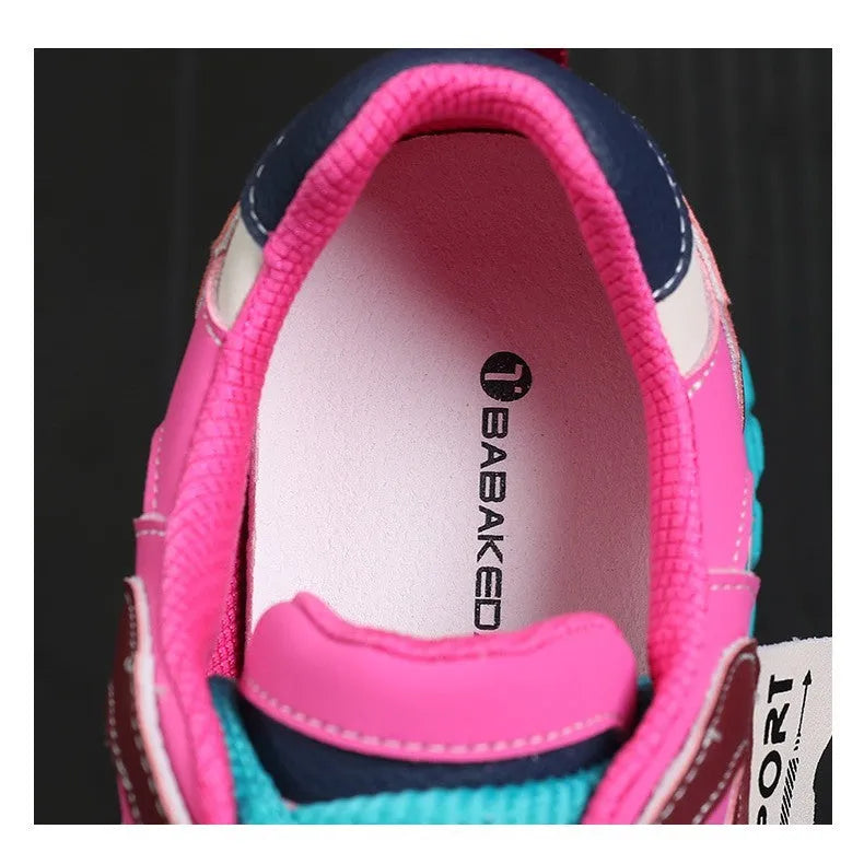 A pair of thick-soled leather casual shoes with a wedge heel and front lace-up, shown in one of the available colours.