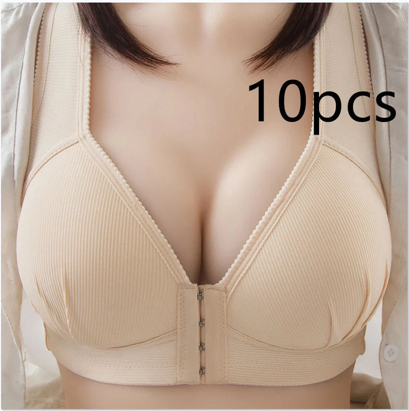 Adjustable backless bra for small breasts in various colours